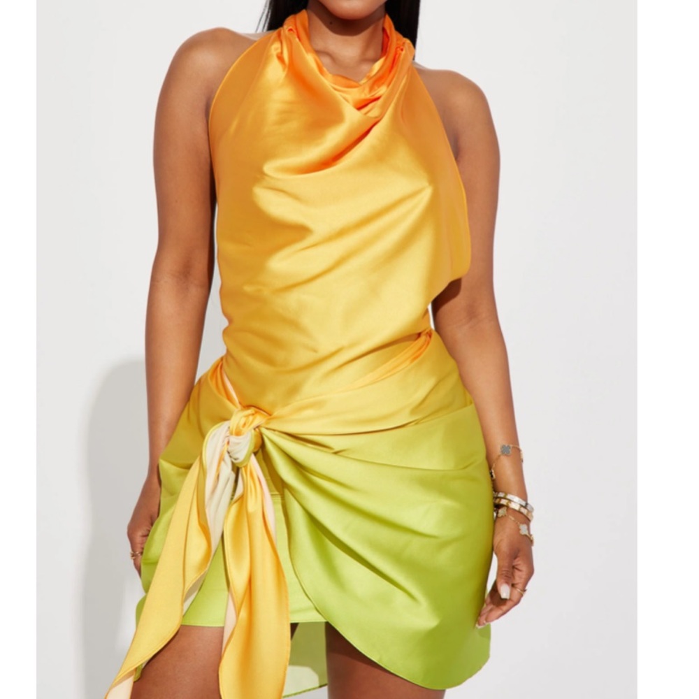 beautiful silky dress